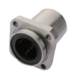 Flanged Linear Bushing - Spigot Joint - Single Type - with Square Flange [LMYMKPUU] (LMYMKP30UU) 