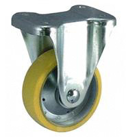 Anti-Static Caster SKM Series Fixed (OCTRON Urethane Wheel) (SKM-100VUO) 