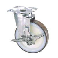Stainless Steel Caster SU-STC Series, Swivel With Stopper (SU-STC-125NRNS-2) 