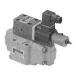 Electromagnetic reducer valve with proportional relief