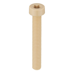 PPS (Polyphenylenesulfide/Hex Socket Low Head Cap Bolt (PPS/LH-M6-L25) 