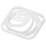 Polyacetal/Plastic (POM/PB) Spiral Springs, Square Type