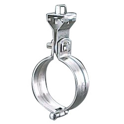 Suspended Pipe Fixture, Stainless Steel Hinged Suspended Band with Turn (N-010106-25A) 