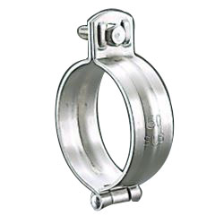 Pipe Hanger With Stainless Steel Hinged Clamping Hanger BN (N-010105-25A) 