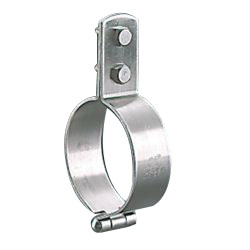 Vertical Pipe Clamp / Foot Mount With Stainless Steel PC Loop Type Pipe Clamp BN (N-010244-100A) 