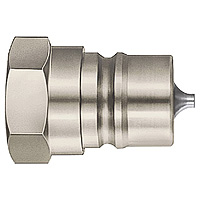 210 Coupler, Steel, NBR Plug (210-4P-STL-NBR) 