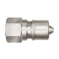 SP-V Cupla , Stainless Steel, FKM, Plug (for Male Thread Mounting) (3P-V-A-SUS-FKM) 