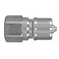 SP Cupla, Type A, Stainless Steel, FKM Plug (for Male Thread Mounting) (1P-A-SUS-FKM) 