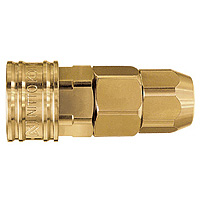 Compact Coupler, Brass, SN (CO-60SN-BRS-FKM) 