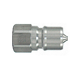 SP Cupla, Type A, Stainless Steel, NBR Plug (for Male Thread Mounting) (2P-A-SUS-NBR) 