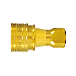 SP Cupla, Type A, Brass, NBR, Socket (for Male Thread Mounting) (1S-A-BRS-NBR) 