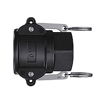 Lever Lock Coupler, Resin, LD (LD-6TSF-PLA-NBR) 