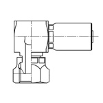 Swage Type Pipe Parallel Male Screw Fitting (with 30° Female Sheet) SC
