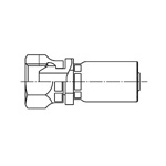 Swage Type Parallel Pipe Female Thread Union Fitting (With 30° Male Sheet) SF (SSF-PF-02) 