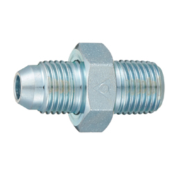 Taper Screw Type Adapter for Pipes in Equipment Connection Site (With 30° Male Sheet) 010 Straight (010-08-08) 