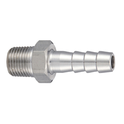 Stainless Steel Hexagonal (Octagonal) Hose Nipple - SFHN and SMHN Types