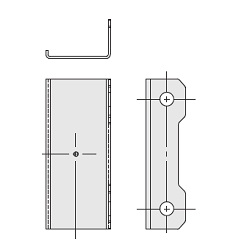 Photoelectric Sensor, E3ZR-C, Slit for Through-Beam Type