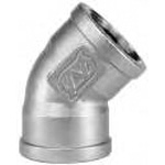 Stainless Steel Screw-in Pipe Fitting - 45° Elbow 45L (SCS13-45L-4B) 