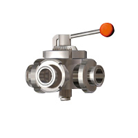 Manual 3-Way Ball Valve