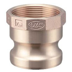 Bronze Lever Coupling - Female Screw Type Adapter OZ-A