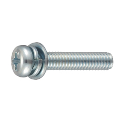 Cross-Head Pan Head Screw I = 4 (SW + ISO Small Captive W) for Thin Plate