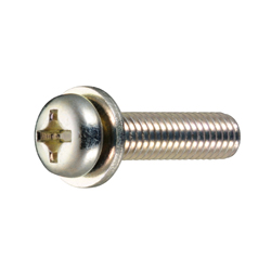 Cross-Head Pan Head I = 1 (ISO Captive Washer) Machine Screw