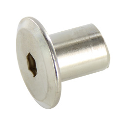 Joint Connector decorative nut (hexagonal hole) (OTSLHJCN-STN-6-17) 