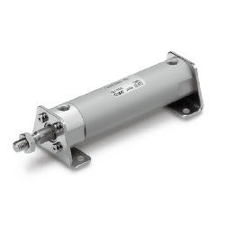 Air Cylinder, Non-Rotating Rod Type, Double Acting CG1K Series (CDG1KBA40-500Z-H7BL4) 