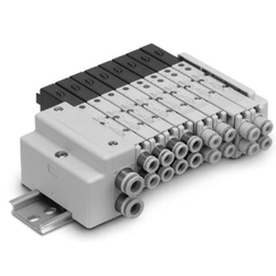 5-Port Solenoid Valve, Plug Lead Type, SQ1000 Series, Valve (SQ1A41-5L1-L4) 