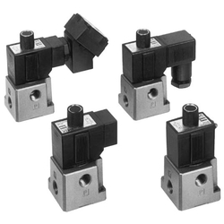 3‑Port Solenoid Valve Direct Operated Poppet Type VT317 Series (VO317-1GS) 