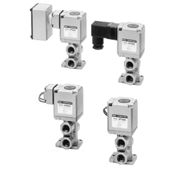 3-Port Solenoid Valve, Direct Operated Poppet Type, Rubber Seal, VT325 Series (VO325-001TLS) 