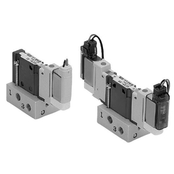 5-Port Solenoid Valve, Plug Lead Type S0700 Series (S0715R-5MO) 