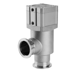Stainless Steel High Vacuum Angle Valves / In-Line Valves, Double Acting / Bellows Seal, XMC/XYC Series (XMC-40-M9BLA) 