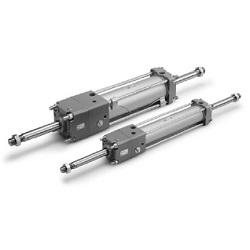 CNA2W Series Cylinder With Lock, Double Acting, Double Rod (CDNA2WF50TF-50-D-M9PSDPC) 