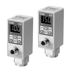 2-Color Display Digital Pressure Switch ISE75H Series for General Fluids (ISE75H-02-67-MLA) 