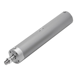 Air Cylinder, Standard Type, Double Acting, Single Rod, Rechargeable Battery Compatible, 25A-CG1 Series