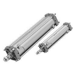 Air Cylinder With Improved Water-Resistance, Standard Type, Double Acting, Single Rod CA2 Series