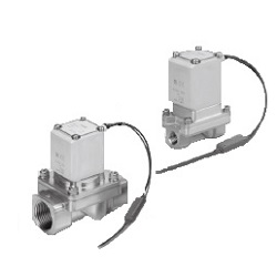 Zero Differential Pressure Type, Pilot Operated 2 Port Solenoid Valve for Steam VXS Series (VXS235APB) 