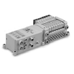 5 Port Solenoid Valve, Base Mounted Plug-in Unit VQC1000 Series (VQC1C01-5D1) 