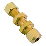 Copper Tube Fitting - Brass - Bulkhead Union Sockets (S11-C2) 