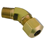 Copper Tube Fitting - Brass - 45° Male Elbow