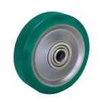 For Medium Loads, SUI-Type Steel Plate Urethane Rubber Wheel | GIFU ...