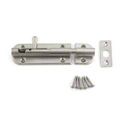 Barrel Slide Bolt Latch, SUS Deadbolt (With Spring) BSS2/BSS3