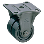 Dual Wheel Securing Caster with No Stopper K-455R (K-455R-38) 