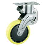with Stainless Steel Shock Absorber - Without Fixed Caster Stopper K-1560R (K-1560R-100-UR) 