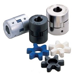 Jaw Flex Coupling L Series, Sintered Hub Type, Double-Sided Pilot Hole Product (L099FM) 