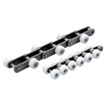 Lambda Double Pitch Chain with Side Roller 