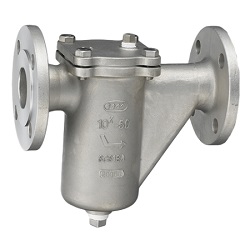 Strainer, Stainless Steel 10K Flange Type U-Shaped (Bucket-Shaped) (10FU-1-14A-20A) 