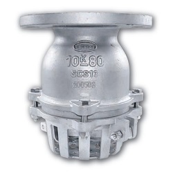 Flange Type Stainless Steel Foot Valve (10FF-S-NL-13-10K-450A) 