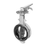 Butterfly Valve, 700 G ISOA, Lock Lever (700G-1T-FCD450-SCS14-EPDM-40A) 